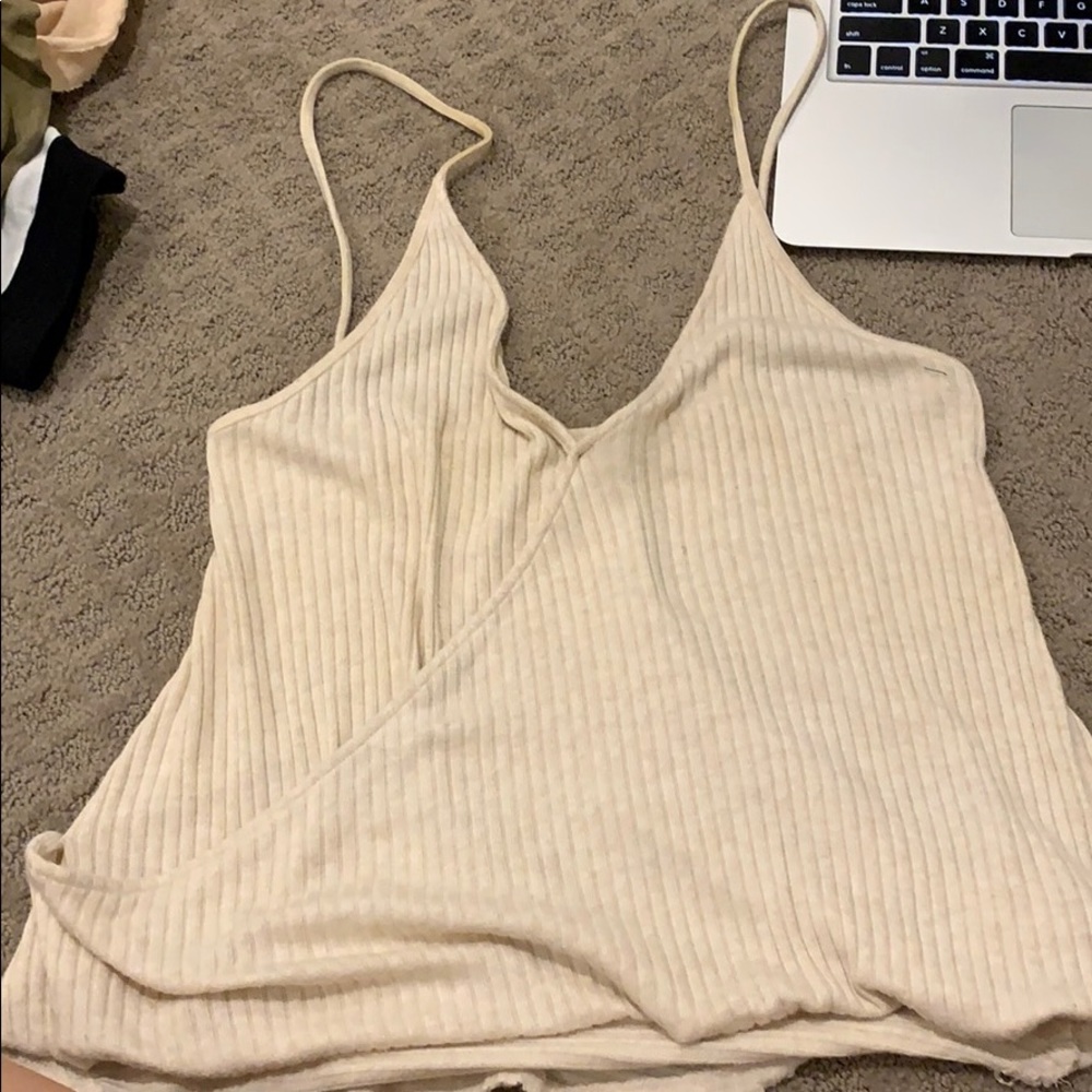 Free people surplice tank top